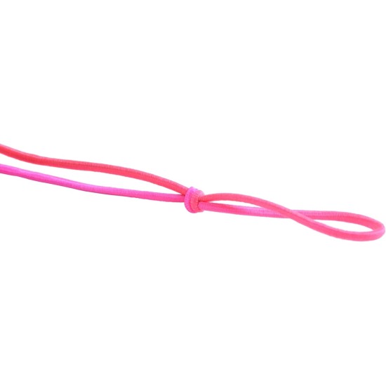 KONMAY Cordon de bracelet extensible de 1,0 mm, cordon élastique pour perles de poney, bracelets Kandi, colliers et loisirs créatifs, mixte, 50 mètres chacun