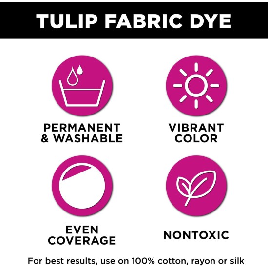 Poudre de teinture permanente pour tissu Tulip, méthode de teinture à chaud pour un éclat, couleur longue durée, orange Poudre de teinture permanente pour tissu Tulip, méthode de teinture à chaud pour un éclat, couleur longue durée, orange