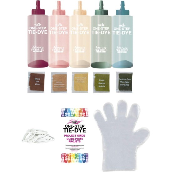 Teinture cravate 5 couleurs, désert Teinture cravate 5 couleurs, désert