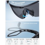 Lamicall 24g Lunettes de soleil de sport polarisées pour hommes femmes - Lunettes de soleil de protection UV400 Cadeaux pour la course à pied, le cyclisme, le baseball Lamicall 24g Lunettes de soleil de sport polarisées pour hommes femmes - Lunettes de soleil de protection UV400 Cadeaux pour la course à pied, le cyclisme, le baseball