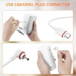 Panneau solaire pour caméra Ring, lot de 2 chargeurs solaires 4 W compatibles avec les projecteurs Rings et la toute nouvelle batterie de caméra extérieure Stick Up, câble de 3 m de long avec adaptateur de prise USB-C vers Ring Barrel Panneau solaire pour caméra Ring, lot de 2 chargeurs solaires 4 W compatibles avec les projecteurs Rings et la toute nouvelle batterie de caméra extérieure Stick Up, câble de 3 m de long avec adaptateur de prise USB-C vers Ring Barrel