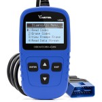 VDIAGTOOL VD10 Scanner de code OBD2 - Outil de diagnostic de voiture - Lecteur de code d'erreur moteur pour éteindre CEL avec arrêt sur image/préparation I/M pour toutes les voitures avec protocole OBDII - Outil de diagnostic OBD2