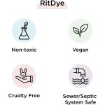 Teinture en poudre tout usage Rit, mauve Teinture en poudre tout usage Rit, mauve