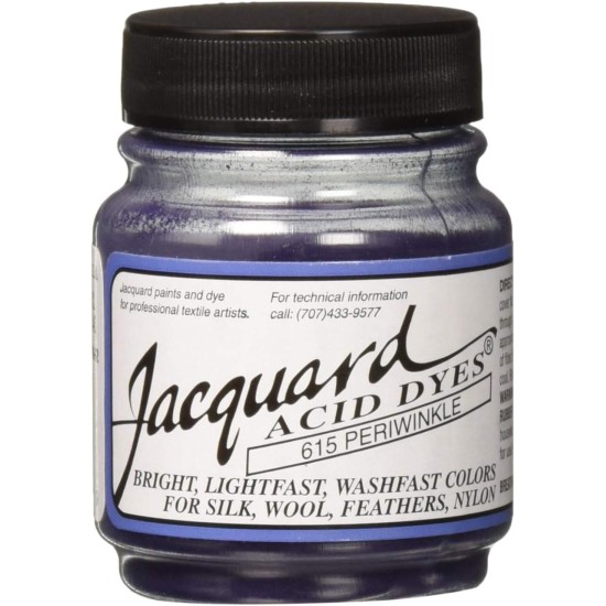 Teinture acide jacquard, 1/2 oz, pervenche Teinture acide jacquard, 1/2 oz, pervenche