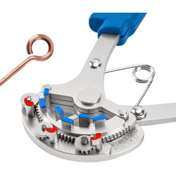 Pince boucleur en une seule étape pour la fabrication de bijoux, taille de boucle 1,5 mm-2,25 mm-3 mm, outil de boucleur de perles, pince de boucle de fil pour fil artisanal de calibre 24-18, brevetée