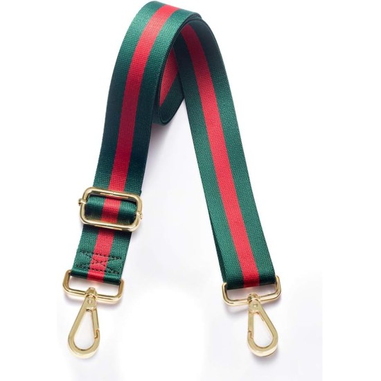 Kolti Sangle de rechange pour sac à main à rayures larges réglables Kolti Sangle de rechange pour sac à main à rayures larges réglables