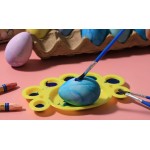 Viral, 24 œufs de Pâques blancs réutilisables, sachets de teinture et sacs de teinture d'œufs inclus Viral, 24 œufs de Pâques blancs réutilisables, sachets de teinture et sacs de teinture d'œufs inclus