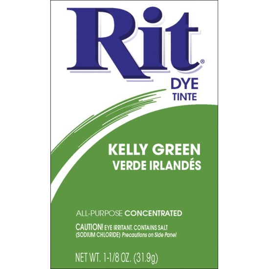 Rit Dye 3-32 11749 Teinture pour tissu en poudre Vert Kelly