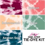 Teinture cravate 5 couleurs, désert Teinture cravate 5 couleurs, désert