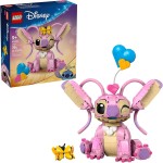 LEGO Disney Angel Lilo & Stitch Jouet pour enfants – Ensemble de décoration de chambre et de construction pour filles et garçons, à partir de 9 ans – Idée de cadeau d'anniversaire pour les jeunes fans qui aiment les objets Stitch et les jouets d'apprentis