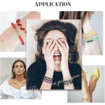 Kit de fabrication de bracelets de perles de verre de 6 mm, 1400 pièces, 24 couleurs de perles de cristal pour la fabrication de bijoux, perles rondes, loisirs créatifs avec perles d'espacement, accessoires de breloques Kit de fabrication de bracelets de perles de verre de 6 mm, 1400 pièces, 24 couleurs de perles de cristal pour la fabrication de bijoux, perles rondes, loisirs créatifs avec perles d'espacement, accessoires de breloques