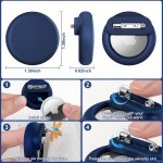 Compatible avec les Air Tags - Lot de 4 supports AirTag cachés Apple Kids pour enfants, support AirTag caché pour enfants avec broche invisible, anti-perte, pour enfants, personnes âgées, bagages, vêtements (noir blanc rose violet) Compatible avec les Air Tags - Lot de 4 supports AirTag cachés Apple Kids pour enfants, support AirTag caché pour enfants avec broche invisible, anti-perte, pour enfants, personnes âgées, bagages, vêtements (noir blanc rose violet)