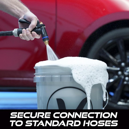 Buse de tuyau VIKING, buse de tuyau d'arrosage, réglable et robuste pour laver la voiture, arroser les plantes, laver les animaux domestiques et usage domestique