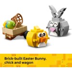 LEGO 40808 Jouet de construction de chasse aux œufs de lapin et de poussin pour filles et garçons – Ensemble de jeu printanier pour enfants à partir de 8 ans – Panier de remplissage ou idée cadeau pour Pâques – 40808