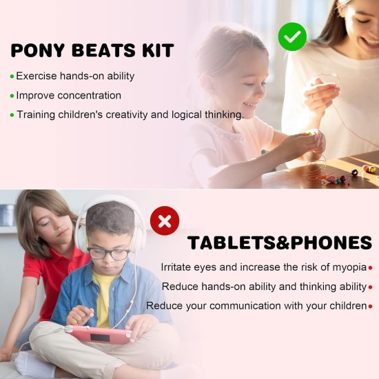 Dowsabel Kit de fabrication de bracelets, perles pour la fabrication de bracelets, poney, Kandi, argile polymère, visage souriant et perles de lettres pour la fabrication de bijoux, bricolage, cadeaux d'art et d'artisanat, jouets pour filles de 6 à 12 ans Dowsabel Kit de fabrication de bracelets, perles pour la fabrication de bracelets, poney, Kandi, argile polymère, visage souriant et perles de lettres pour la fabrication de bijoux, bricolage, cadeaux d'art et d'artisanat, jouets pour filles de 6 à 12 ans