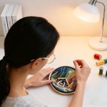 Ensemble de broderie de la Nativité DIY – Stitch The Holy Story, kit de broderie de Noël avec tissu, fils et aiguilles, kit de broderie chrétienne pour adultes débutants, décoration d'intérieur et cadeaux (1 pièce)