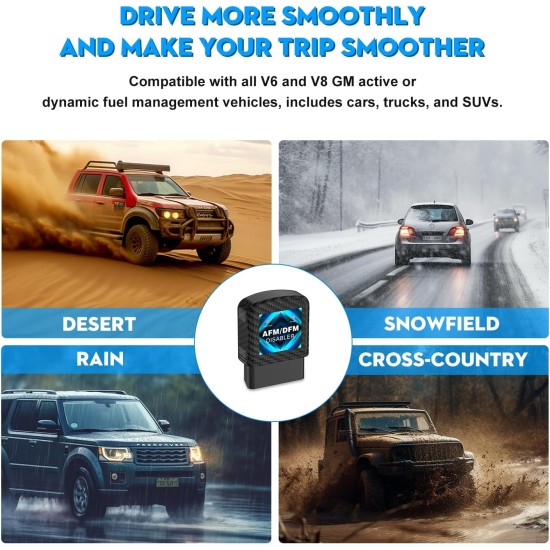 Désactiveur AFM Désactivation de gestion active du carburant Désactiveur AFM/DFM Compatible avec les moteurs GM V6 et V8 Désactiveur AFM 5.3 Silverado (Chevy GMC Sierra GMC Yukon Cadillac Escalade etc.) 4,3 L 5,3 L 6,0 L 6,2 L Désactiveur AFM Désactivation de gestion active du carburant Désactiveur AFM/DFM Compatible avec les moteurs GM V6 et V8 Désactiveur AFM 5.3 Silverado (Chevy GMC Sierra GMC Yukon Cadillac Escalade etc.) 4,3 L 5,3 L 6,0 L 6,2 L