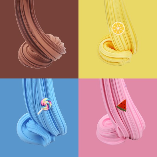 Paquet de 7 kits de slime au beurre de gâteau, kit de slime doux et non collant, cadeaux de fête pour filles et garçons Paquet de 7 kits de slime au beurre de gâteau, kit de slime doux et non collant, cadeaux de fête pour filles et garçons