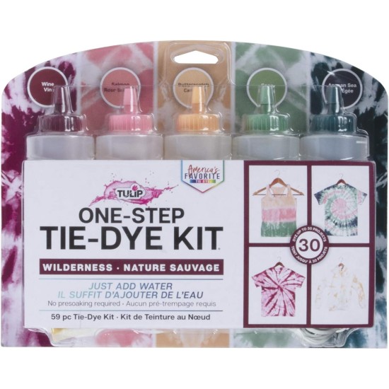 Teinture cravate 5 couleurs, désert Teinture cravate 5 couleurs, désert