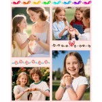 LovelyMoon Kit de fabrication de bracelets 5000 pièces de perles plates en argile Preppy pour la fabrication de bijoux d'amitié, perles Heishi en polymère avec breloques, cadeaux pour adolescentes, loisirs créatifs pour filles de 6, 7, 8, 9, 10, 11, 12 an LovelyMoon Kit de fabrication de bracelets 5000 pièces de perles plates en argile Preppy pour la fabrication de bijoux d'amitié, perles Heishi en polymère avec breloques, cadeaux pour adolescentes, loisirs créatifs pour filles de 6, 7, 8, 9, 10, 11, 12 an