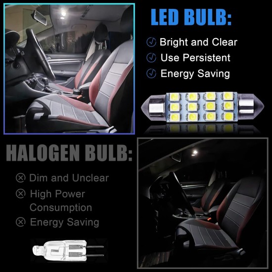 Ampoule LED de voiture, ensemble combiné de 24 LED, utilisé pour l'intérieur de la voiture/dôme de carte intérieur/coffre/feux d'immatriculation, etc. Ampoule LED de voiture, ensemble combiné de 24 LED, utilisé pour l'intérieur de la voiture/dôme de carte intérieur/coffre/feux d'immatriculation, etc.