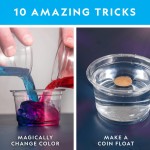 Ensemble de chimie magique National Geographic en marbre bleu – Kit scientifique pour enfants avec 10 tours de magie incroyables, projets STEM et expériences scientifiques, jouets scientifiques, excellent cadeau pour garçons et filles de 8 à 12 ans