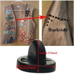 50 pcs Dos d'épingle en Caoutchouc PVC Papillon Embrayage Émail Épinglette Supports Cap Keepers Remplacement pour Badges Uniformes Ajustement Confort Épingles à Cravate Support Support Fermoir, Noir