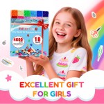 Redtwo 5100 Kit de fabrication de bracelets en perles d'argile, perles plates Preppy pour la fabrication de bijoux d'amitié, perles Heishi en polymère avec breloques, cadeaux pour adolescentes, loisirs créatifs pour filles âgées de 8 à 12 ans Redtwo 5100 Kit de fabrication de bracelets en perles d'argile, perles plates Preppy pour la fabrication de bijoux d'amitié, perles Heishi en polymère avec breloques, cadeaux pour adolescentes, loisirs créatifs pour filles âgées de 8 à 12 ans