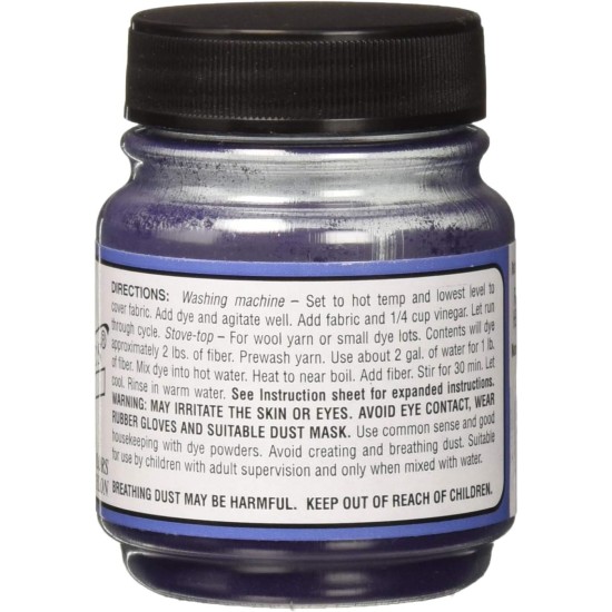 Teinture acide jacquard, 1/2 oz, pervenche Teinture acide jacquard, 1/2 oz, pervenche