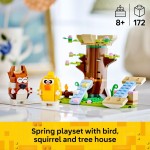 LEGO Spring Animal Playground - Jouet de construction - Ensemble de jeu d'imitation avec figurine d'écureuil et d'oiseau pour garçons et filles, à partir de 8 ans - Idée cadeau pour Pâques et les anniversaires d'enfants - 40709 LEGO Spring Animal Playground - Jouet de construction - Ensemble de jeu d'imitation avec figurine d'écureuil et d'oiseau pour garçons et filles, à partir de 8 ans - Idée cadeau pour Pâques et les anniversaires d'enfants - 40709