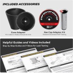 Testeur de fuite sous vide EVAP pour machine à fumée automobile AutoLine Pro HyperSmoke™ – Pression réglable – Fluide de fumée approuvé par le OEM – Moteur de compresseur d'air intégré – Comprend un adaptateur EVAP pour cône et bouchon de gaz. Testeur de fuite sous vide EVAP pour machine à fumée automobile AutoLine Pro HyperSmoke™ – Pression réglable – Fluide de fumée approuvé par le OEM – Moteur de compresseur d'air intégré – Comprend un adaptateur EVAP pour cône et bouchon de gaz.