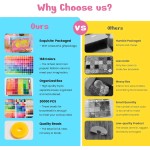 Gionlion Kit de fabrication de bracelets en perles d'argile, 30 000 pièces, 168 couleurs, 8 boîtes de perles plates Preppy pour bracelets d'amitié, kit de bijoux avec pendentifs, breloques, cordon élastique, artisanat, cadeaux