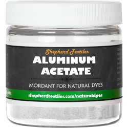 Mordant d'acétate d'aluminium pour colorants naturels, 100 grammes