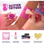 Pretty Me Kit de tatouage à paillettes pour enfants – Faux tatouages pailletés et métalliques pour filles – Idées cadeaux d'anniversaire pour fille – Ensemble de tatouages temporaires – Kits d'artisanat, jouets pour enfants de 6, 7, 8, 9, 10, 11 ans – Pretty Me Kit de tatouage à paillettes pour enfants – Faux tatouages pailletés et métalliques pour filles – Idées cadeaux d'anniversaire pour fille – Ensemble de tatouages temporaires – Kits d'artisanat, jouets pour enfants de 6, 7, 8, 9, 10, 11 ans –