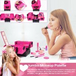 Kit de maquillage pour enfants pour fille – 52 pièces de maquillage sûr et lavable pour enfants, kit de maquillage pour vraies filles, kit de maquillage pour tout-petits avec étui à cosmétiques, jouets pour filles de 4 à 12 ans, jouets princesse, cadeaux Kit de maquillage pour enfants pour fille – 52 pièces de maquillage sûr et lavable pour enfants, kit de maquillage pour vraies filles, kit de maquillage pour tout-petits avec étui à cosmétiques, jouets pour filles de 4 à 12 ans, jouets princesse, cadeaux