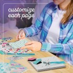 Pretty Me Kit de journal à faire soi-même pour filles – Cadeau pour fille de 8 à 14 ans – Idées de cadeaux d'anniversaire sympas pour les adolescentes – Kits d'art et d'artisanat amusants et mignons pour adolescents et adolescents – Ensemble de jouets pou