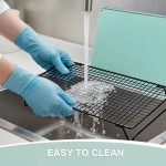 Kit Tie-Dye avec 2 supports pliants en acier inoxydable et coussinet en silicone antidérapant. Kit Tie-Dye avec 2 supports pliants en acier inoxydable et coussinet en silicone antidérapant.