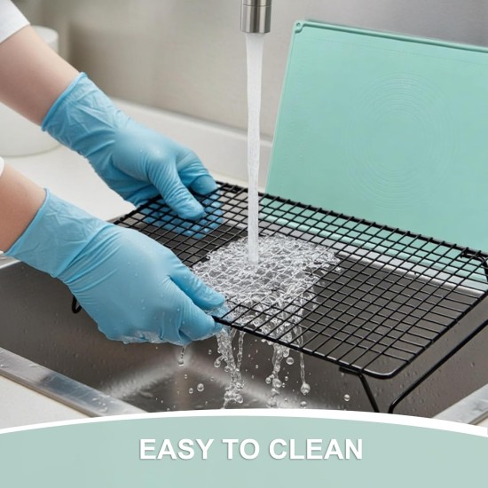 Kit Tie-Dye avec 2 supports pliants en acier inoxydable et coussinet en silicone antidérapant. Kit Tie-Dye avec 2 supports pliants en acier inoxydable et coussinet en silicone antidérapant.