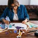 LET'S RESIN Lampe UV améliorée pour résine, lampe UV portable de grande taille, lampe UV à durcissement rapide et portable, fournitures de fabrication de bijoux pour résine UV, bricolage, décoration LET'S RESIN Lampe UV améliorée pour résine, lampe UV portable de grande taille, lampe UV à durcissement rapide et portable, fournitures de fabrication de bijoux pour résine UV, bricolage, décoration