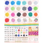 LovelyMoon Kit de fabrication de bracelets 5000 pièces de perles plates en argile Preppy pour la fabrication de bijoux d'amitié, perles Heishi en polymère avec breloques, cadeaux pour adolescentes, loisirs créatifs pour filles de 6, 7, 8, 9, 10, 11, 12 an LovelyMoon Kit de fabrication de bracelets 5000 pièces de perles plates en argile Preppy pour la fabrication de bijoux d'amitié, perles Heishi en polymère avec breloques, cadeaux pour adolescentes, loisirs créatifs pour filles de 6, 7, 8, 9, 10, 11, 12 an