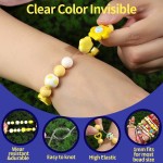 FANDAMEI Cordon élastique pour bracelet de 1 mm, cordon de perles extensibles en cristal pour la fabrication de bracelets, de bijoux, cordon élastique transparent extensible pour perles, fil transparent pour la fabrication de bracelets et de colliers FANDAMEI Cordon élastique pour bracelet de 1 mm, cordon de perles extensibles en cristal pour la fabrication de bracelets, de bijoux, cordon élastique transparent extensible pour perles, fil transparent pour la fabrication de bracelets et de colliers