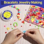 FANDAMEI Cordon élastique pour bracelet de 1 mm, cordon de perles extensibles en cristal pour la fabrication de bracelets, de bijoux, cordon élastique transparent extensible pour perles, fil transparent pour la fabrication de bracelets et de colliers FANDAMEI Cordon élastique pour bracelet de 1 mm, cordon de perles extensibles en cristal pour la fabrication de bracelets, de bijoux, cordon élastique transparent extensible pour perles, fil transparent pour la fabrication de bracelets et de colliers