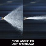 Buse de tuyau VIKING, buse de tuyau d'arrosage, réglable et robuste pour laver la voiture, arroser les plantes, laver les animaux domestiques et usage domestique