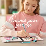 Pretty Me Kit de journal à faire soi-même pour filles – Cadeau pour fille de 8 à 14 ans – Idées de cadeaux d'anniversaire sympas pour les adolescentes – Kits d'art et d'artisanat amusants et mignons pour adolescents et adolescents – Ensemble de jouets pou