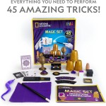 National Geographic Kids Magic Set - 45 tours de magie à réaliser par les enfants avec des instructions vidéo étape par étape pour chaque tour fournies par un magicien professionnel, jouets pour garçons et filles National Geographic Kids Magic Set - 45 tours de magie à réaliser par les enfants avec des instructions vidéo étape par étape pour chaque tour fournies par un magicien professionnel, jouets pour garçons et filles