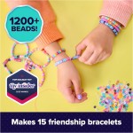 Cool Maker, Kit de fabrication de bracelets Stack'd Heishi Studio avec stylo à perles facile et plus de 1 200 perles pour bracelets, pour 15 personnes, jouets d'art et d'artisanat pour enfants pour filles de 7 ans et plus