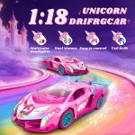 Voiture RC Licorne pour Filles, Voiture Télécommandée Rainbow Glow & Drift Wing, Voitures RC 2,4 GHz Échelle 1:18, Jouets pour Enfants Âge 3 4 5 6 7 8 9 10 11 12, Cadeaux d'anniversaire pour Filles, Cadeaux de Saint Valentin pour Enfants de 3 à 12 Ans Voiture RC Licorne pour Filles, Voiture Télécommandée Rainbow Glow & Drift Wing, Voitures RC 2,4 GHz Échelle 1:18, Jouets pour Enfants Âge 3 4 5 6 7 8 9 10 11 12, Cadeaux d'anniversaire pour Filles, Cadeaux de Saint Valentin pour Enfants de 3 à 12 Ans