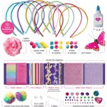 Kit de fabrication de bandeaux Pretty Me pour filles – Cadeau de Pâques pour loisirs créatifs – Créez vos propres bandeaux tendance pour enfants – Accessoires pour cheveux DIY – Cadeau pour fille de 5 à 12 ans – Cadeaux artistiques et artisanaux pour peti Kit de fabrication de bandeaux Pretty Me pour filles – Cadeau de Pâques pour loisirs créatifs – Créez vos propres bandeaux tendance pour enfants – Accessoires pour cheveux DIY – Cadeau pour fille de 5 à 12 ans – Cadeaux artistiques et artisanaux pour peti