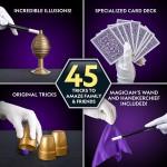 National Geographic Kids Magic Set - 45 tours de magie à réaliser par les enfants avec des instructions vidéo étape par étape pour chaque tour fournies par un magicien professionnel, jouets pour garçons et filles National Geographic Kids Magic Set - 45 tours de magie à réaliser par les enfants avec des instructions vidéo étape par étape pour chaque tour fournies par un magicien professionnel, jouets pour garçons et filles